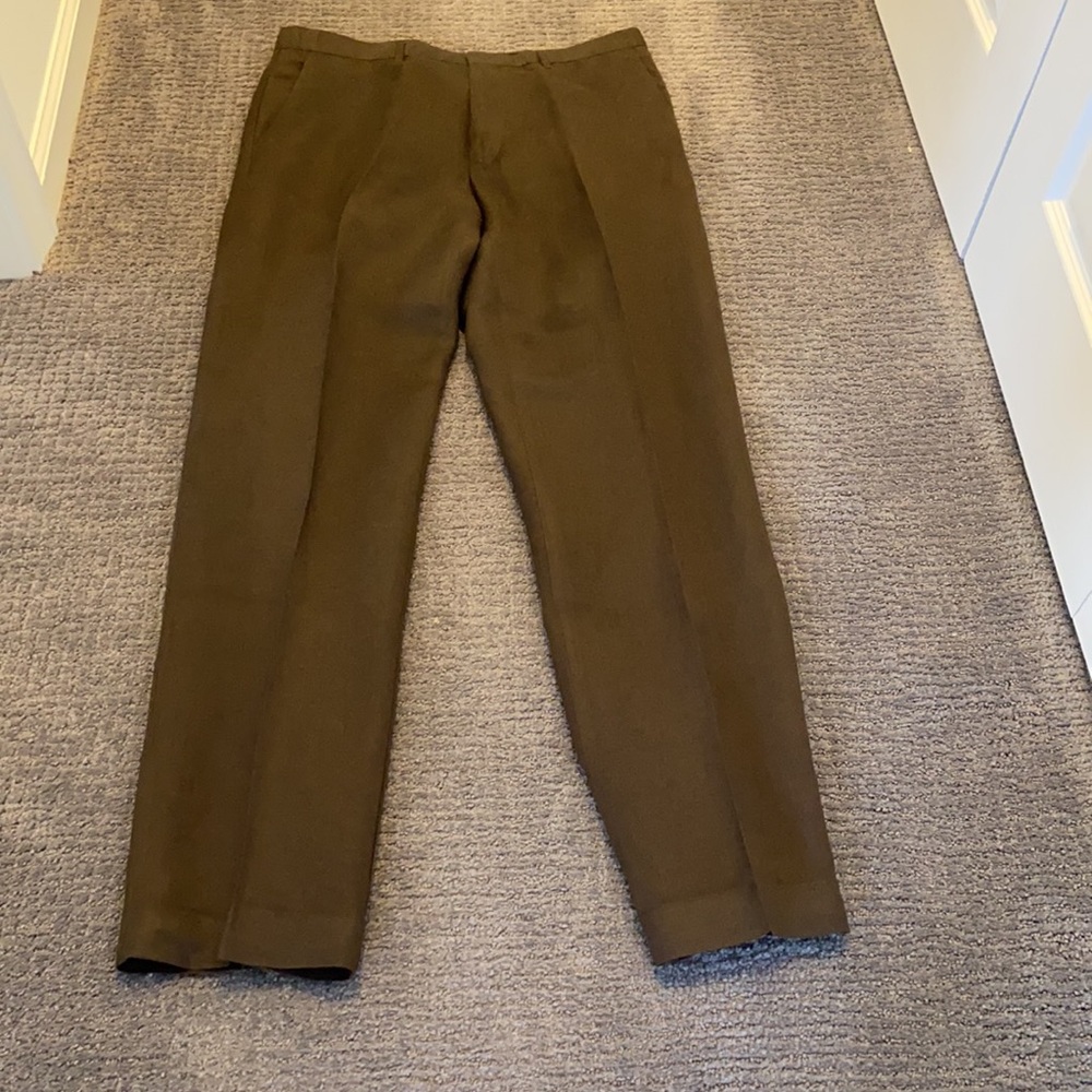 Alfani Men’s Brown Chinos Pants Waist 34 Length 32